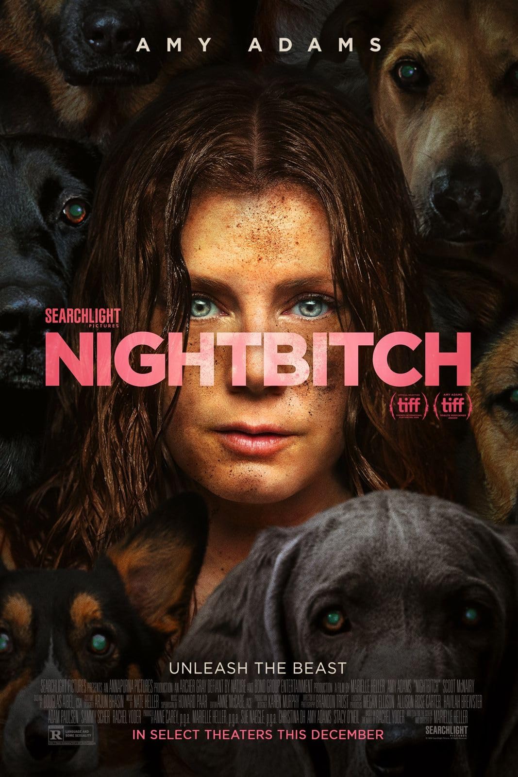 Nightbitch movie official poster featuring dramatic elements, 2025